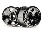 #105280 Warlock Wheel Black Chrome (2.2In/2Pcs)