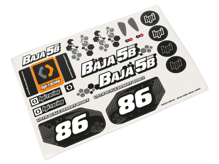 #160332 Baja 5B Flux Clear Body