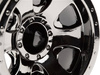 Warlock Wheel Black Chrome (2.2In/2Pcs) #105280