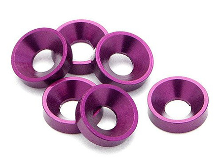 M3 Cone Washer Purple Finish (10pcs)