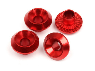 Wheel Washer (Red/4Pcs) #86988