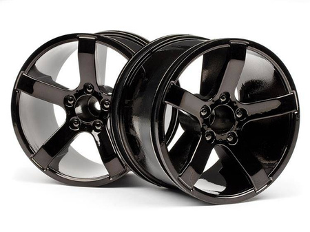 Bullet Mt Wheels Black Chrome (Pr) #101309