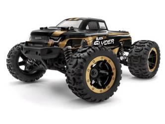 BlackZon Slyder MT 1/16 4WD Electric Monster Truck - Gold #540101