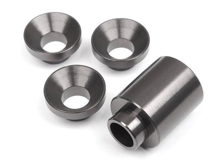 Spacer Set For Clutch Bell Holder (Gunmetal) #102174