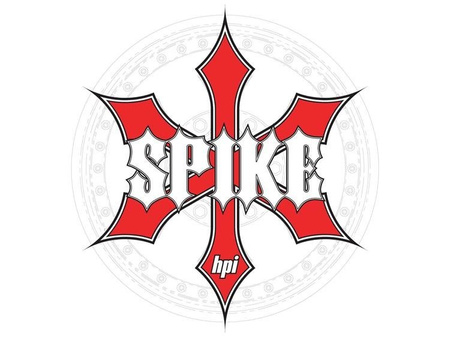 SPIKE TRUCK WHEEL (SHINY CHROME/2PCS)