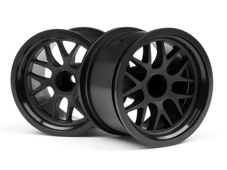 #109155 BBS Spoke Wheel 48X34mm Black (14mm Offset/2pcs)