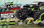 #540208 Slyder MT Turbo 1/16 4WD 2S Brushless - Green