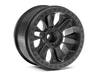 #116528 6-Shot St Wheel (Black/2Pcs)
