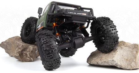 Samochód zdalnie sterowany RC #160809 Venture18 CC Flux Competition Crawler - Green Model RC Auto