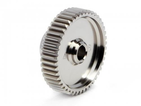 ALUMINIUM RACING PINION GEAR 46 TOOTH (64 PITCH)