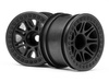 SPLIT 8 TRUCK WHEEL (2.2in/BLACK/2PCS) #113337