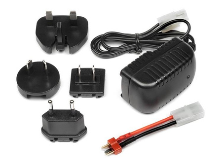 MULTI-REGION 300MA MAINS CHARGER FOR 7.2V BATTERY (TAMIYA-T-PLUG) #MV22761