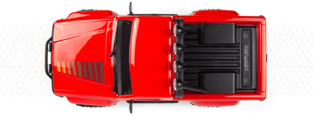 Samochód zdalnie sterowany RC #160801 Venture18 1985 Toyota Hilux SR5 - Red Model Auto RC