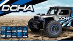 Samochód zdalnie sterowany RC #150700 Maverick Doha 1/20 4WD Electric Truck - Blue Model Auto RC