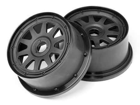 Tr-10 Wheel Black (120X60Mm/-4Mm Offset) #104975