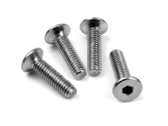 Flat Head Screw M2.6x10mm (4pcs) #150442