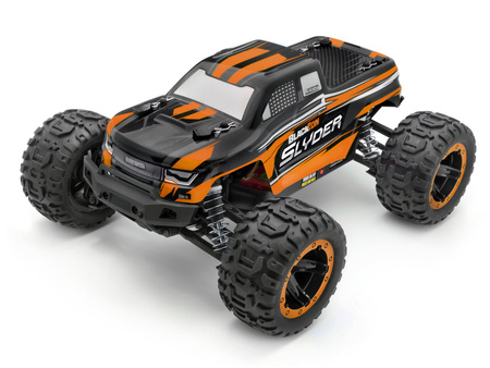 BlackZon Slyder MT 1/16 4WD Electric Monster Truck - Orange #540099