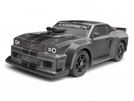 Samochód zdalnie sterowany RC #150311 QuantumR Flux 4S 1/8 4WD Muscle Car - Grey Model Auto RC