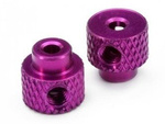 KNURLED COLLAR (2PCS) HELLFIRE