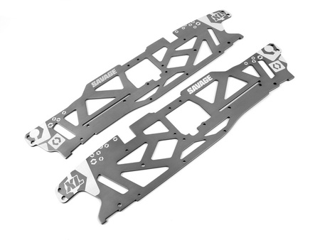 TVP Chassis Set (Savage XL Flux V2/Gunmetal) #160111