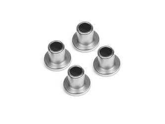 Top Hat Bushing (Silver/4pcs) #150679