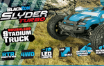 Samochód zdalnie sterowany RC #540203 Slyder ST Turbo 1/16 4WD 2S Brushless - Blue Model Auto RC