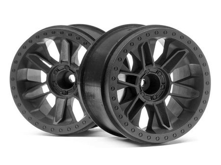 6-SHOT ST WHEEL (BLACK/2PCS) #116528