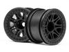 Split 8 Truck Wheel (Black/2Pcs) #113337