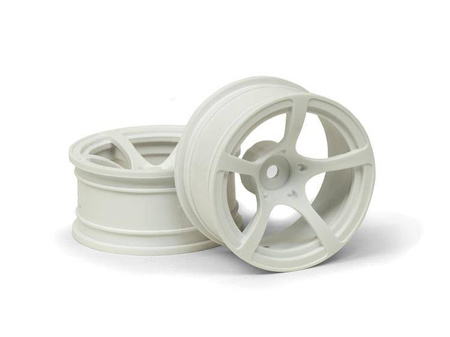 D5 WHEEL WHITE (9MM/2PCS) #120205