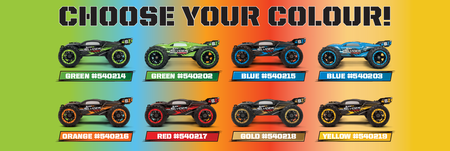 Samochód zdalnie sterowany RC #540217 Slyder ST Turbo 1/16 4WD 2S Brushless - Red Model Auto RC