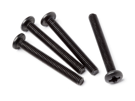 Button Head Screw M3x25 (4pcs) #MV25042