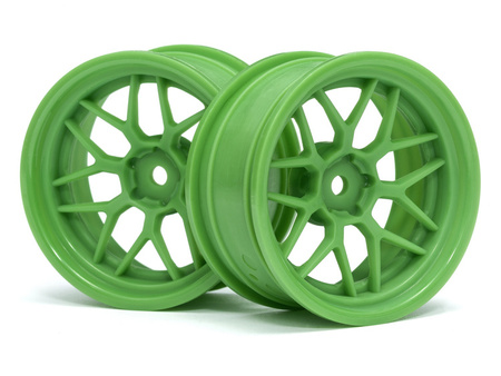 TECH 7 WHEEL GREEN 52X26X+6MM OFFSET (2PCS) #116531