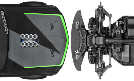 Samochód zdalnie sterowany RC #120102 Sport 3 1969 Ford Mustang VGJR RTR-X Model Auto RC