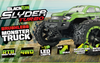 Samochód zdalnie sterowany RC #540200 Slyder MT Turbo 1/16 4WD 2S Brushless - Green Model Auto RC
