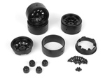 #160841 CS-10 Beadlock Wheel 1.2in (Black/4pcs)