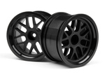 #109156 BBS Spoke Wheel 48X31mm Black (9mm Offset/2pcs)