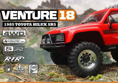 Venture18 1985 Toyota Hilux SR5 - Red #160801