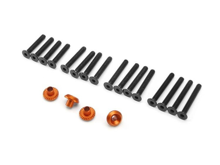 Wheel Washer (Orange/4Pcs) #86986