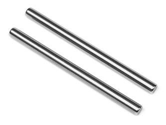 SUSPENSION SHAFT 3x43mm Silver (FRONT/OUTER) #67416