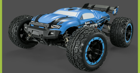 Samochód zdalnie sterowany RC #540203 Slyder ST Turbo 1/16 4WD 2S Brushless - Blue Model Auto RC