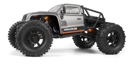 Samochód zdalnie sterowany RC #160808 Venture18 CC Flux Competition Crawler - Gunmetal Model RC Auto