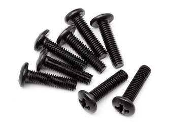 Button Head Screw M3x12 (8pcs) #MV25035