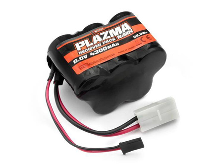 Plazma 6.0V 4300mAh NiMH Baja Receiver Battery #160154