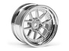 DY-CHAMPION 26mm WHEEL (CHROME/SILVER/6mm OS/2pcs)