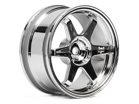 TE37 WHEEL 26mm CHROME (3mm OFFSET)