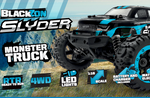 #540104 Slyder MT 1/16 4WD Electric Monster Truck - Blue