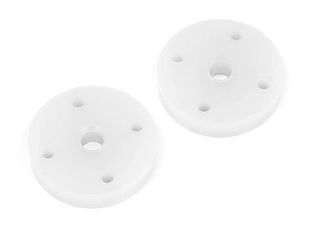 Precision Piston 1.5X4 Holes (White/2Pcs) #85069