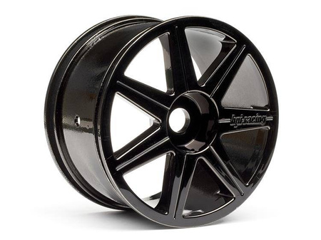 7 Spoke Black Chrome Trophy Truggy Wheel #101156