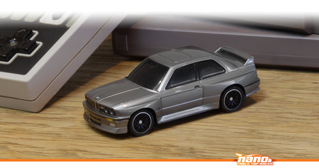 Samochód zdalnie sterowany RC #160991 nano-TTR BMW M3 Ravaglia Dark Silver Model Auto RC