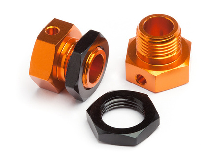 6.7Mm Hex Wheel Adapter Trophy Buggy (Orange/Black #101792